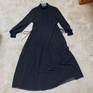 Bora Aksu Black Dress Sz 10 (medium)